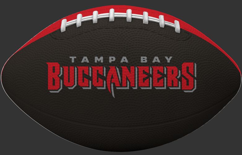 Black side of a Tampa Bay Buccaneers Gridiron tailgate football