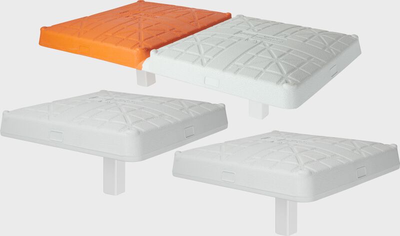 1 Hollywood Impact double first base and 2 regular Hollywood impact bases - SKU: HIDB