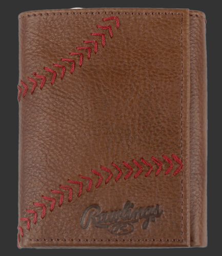 Baseball Stitch Tri-Fold Wallet