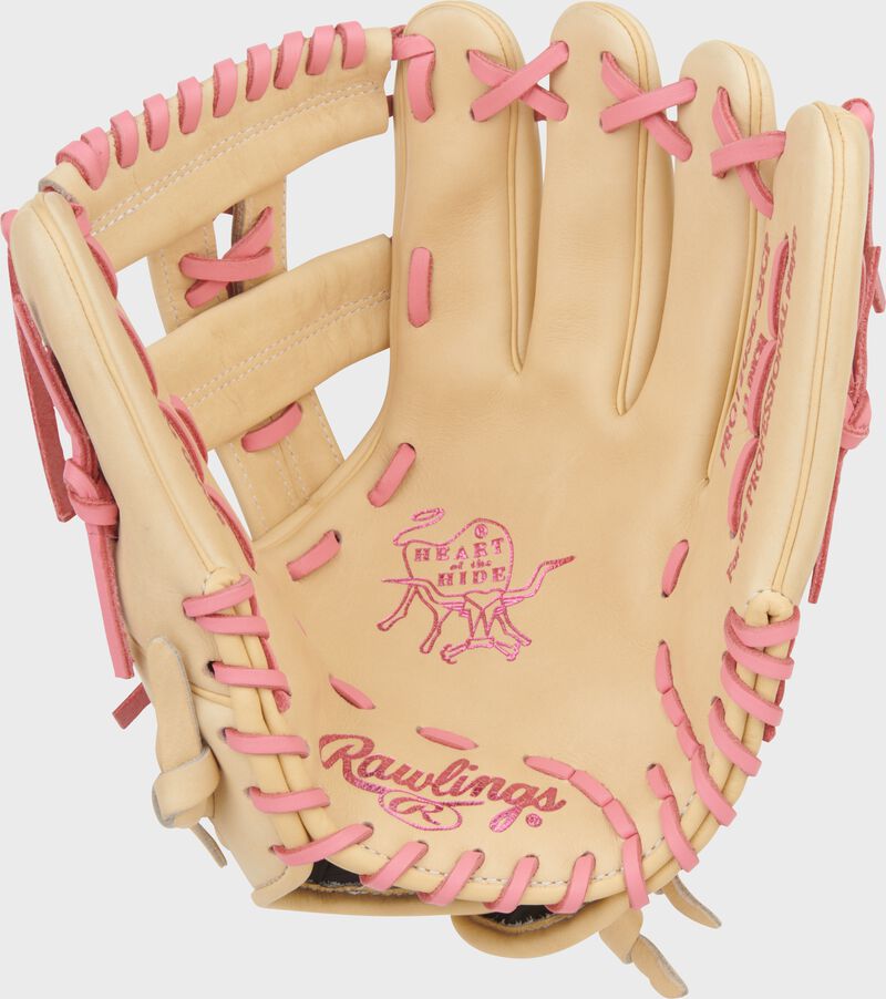 Palm of a Heart of the Hide 12-inch Fastpitch Softball Glove loading=