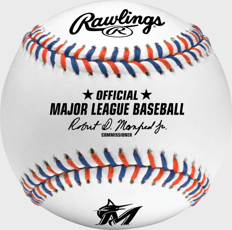 Rawlings MLB Team Series Commemorative Baseball, Miami Marlins loading=