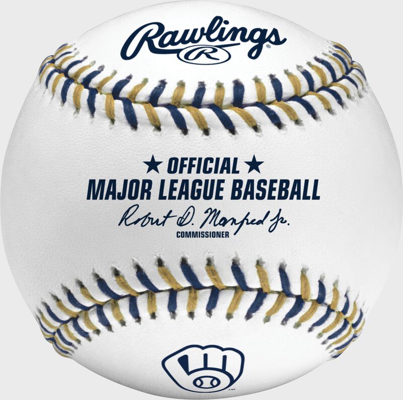 Rawlings MLB Team Series Commemorative Baseball, Milwaukee Brewers