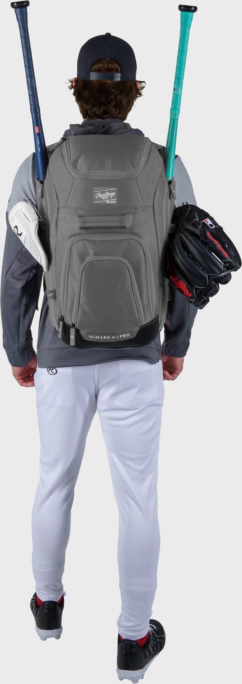 Franchise 2 Players Backpack, Graphite