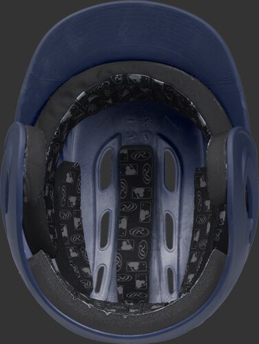 Coolflo High School/College Matte Batting Helmet Navy