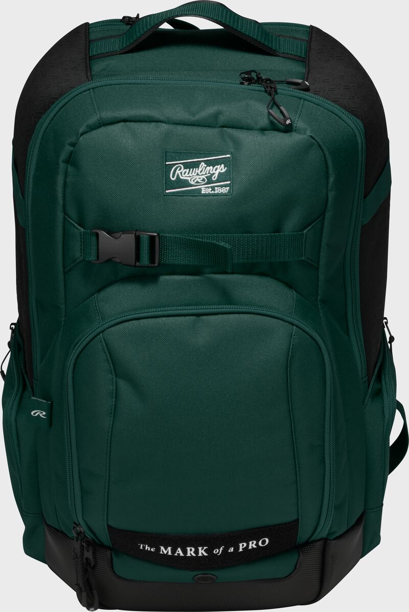 Rawlings Journey Players Backpack, Dark Green