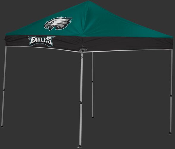 Rawlings Green and Black NFL Philadelphia Eagles 9x9 Canopy Shelter With Team Logo and Name SKU #03231080111