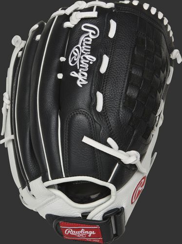 RSO130BW 13-inch Shut Out outfield/pitcher's glove with a black back and Velcro wrist strap