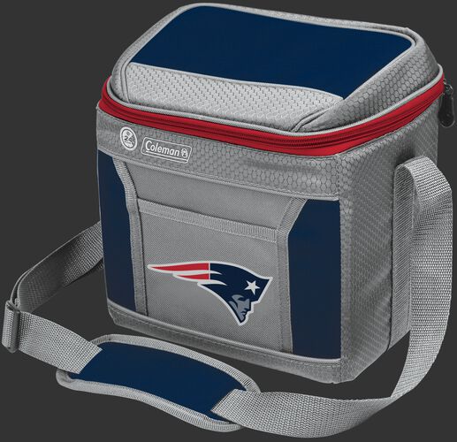 Rawlings New England Patriots 9 Can Cooler In Team Colors With Team Logo On Front SKU #03281076111