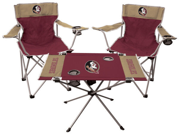 Florida State Seminoles Rawlings NCAA Gameday Elite Lightweight Folding Tailgating Chair with Carrying Case 