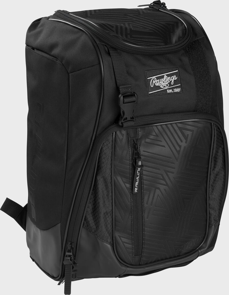 Rawlings Chaos Youth T-Ball Backpack, Black