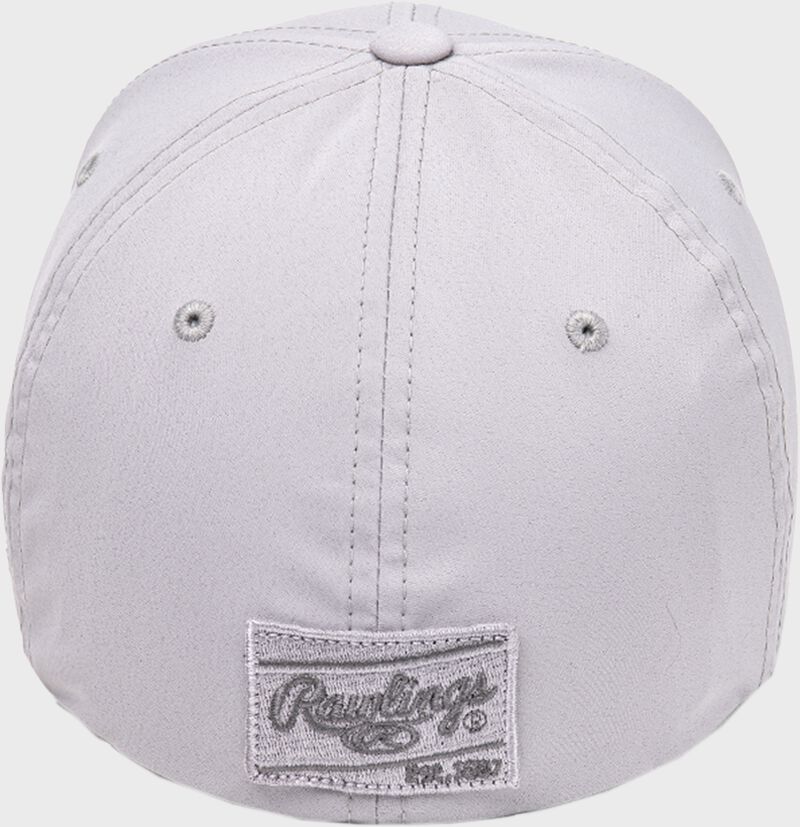 Back view of Rawlings Black Clover Platinum Hat - SKU: BCR1P0071