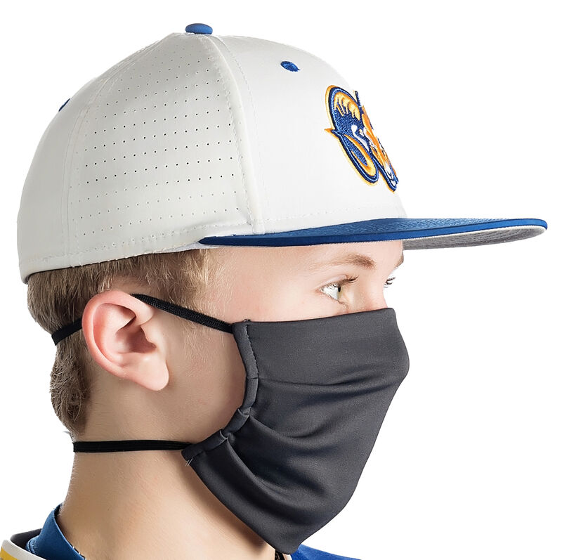 Right-side view of Rawlings Performance Wear Sports Mask - SKU: RMSK