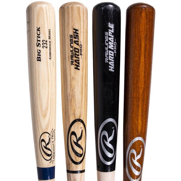 6-34" GAME QUALITY Wooden Blem Baseball Bats 