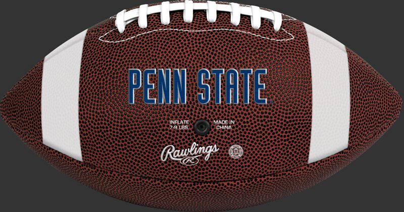 Brown NCAA Penn State Nittany Lions Football With Team Name SKU #04623050811