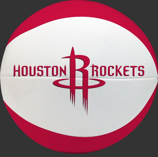 Rawlings Red and White NBA Houston Rockets Softee Basketball With Team Name and Logo SKU #03564209111