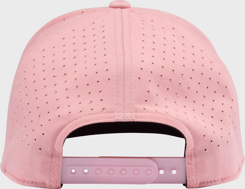 Rawlings Peach Performance Flat Bill Snapback Hat