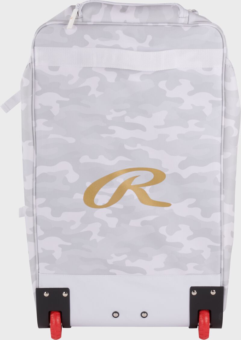 Rawlings Gold Collection Wheeled Bag, Snow Camo, RSGGCWHBG-SNCM