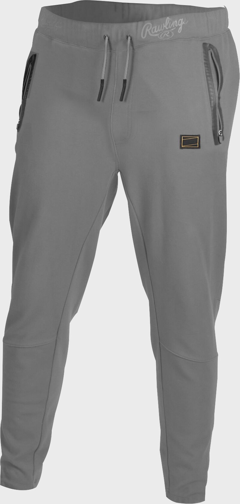 Gray Gold Collection jogger style pants with gray draw strings - SKU: GCJOG-BG