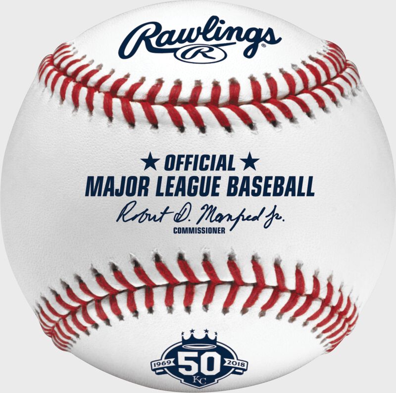 MLB 2018 Kansas City Royals 50th Anniversary Baseball
