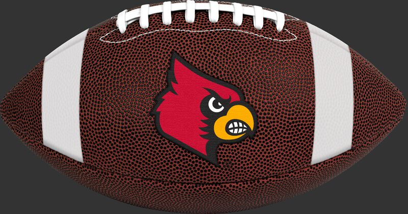 Brown NCAA Louisiana Ragin' Cajuns Football With Team Logo SKU #04623078811