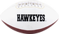 White NCAA Iowa Hawkeyes Football With Team Name SKU #05733075122 image number null