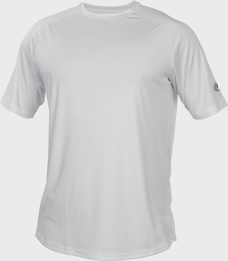 RTT White Adult crew neck short sleeve jersey