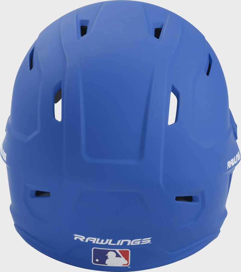 Back view of Rawlings Mach Batting Helmet | 1-Tone & 2-Tone - SKU: MACH