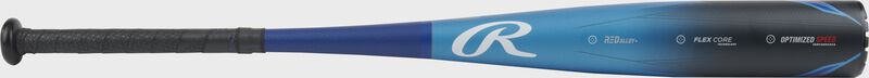 Back barrel view of a Rawlings Clout USSSA baseball bat - SKU: RUT3C10