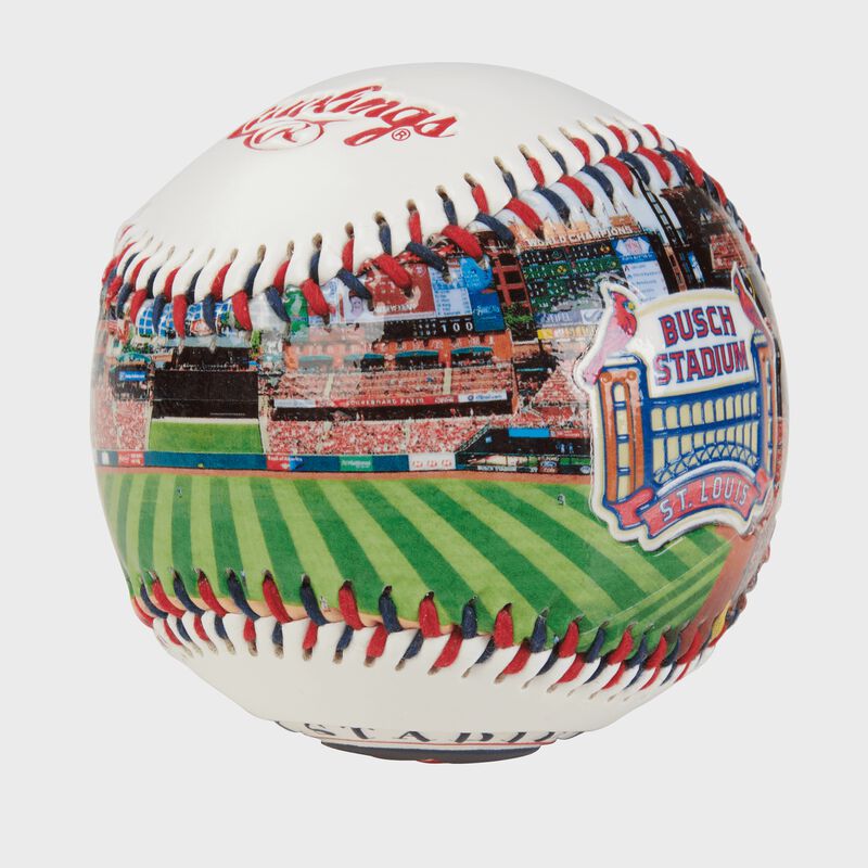 Stadium picture of a St. Louis Cardinals stadium baseball
