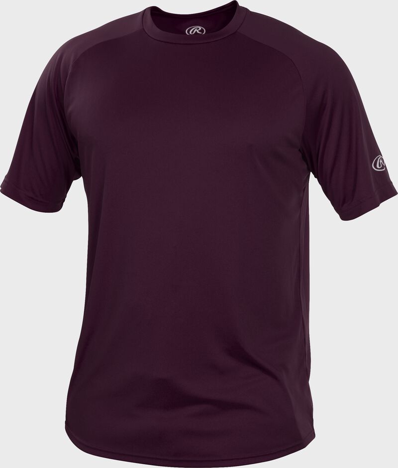 RTT Maroon Adult crew neck short sleeve jersey