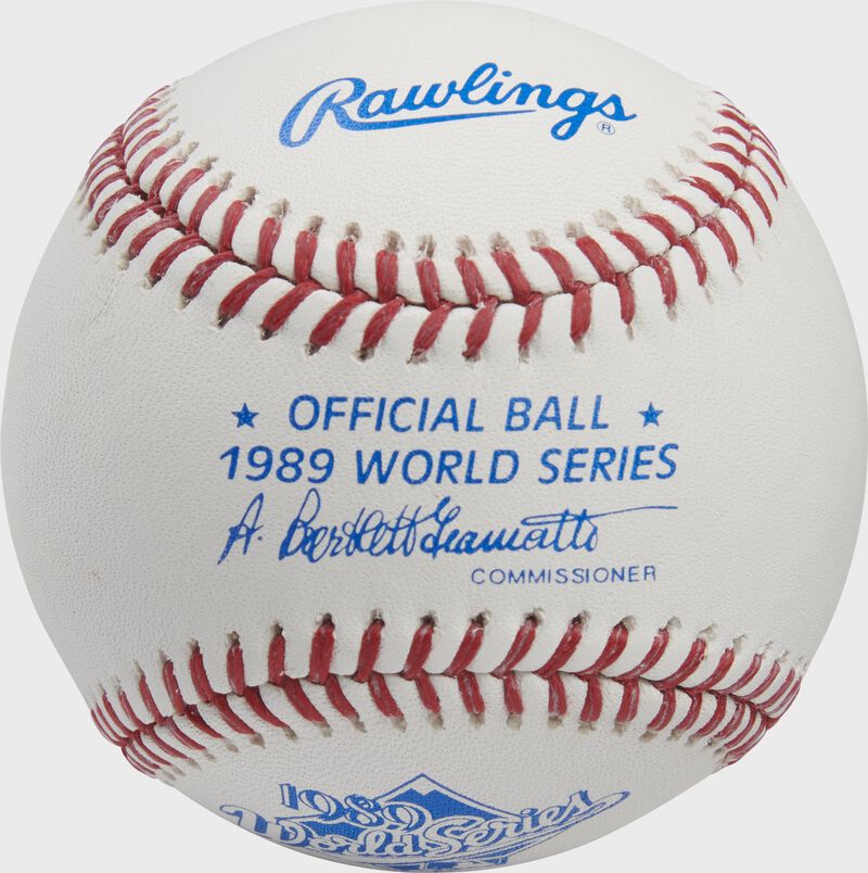 Rawlings MLB World Series Commemorative Baseball, 1989