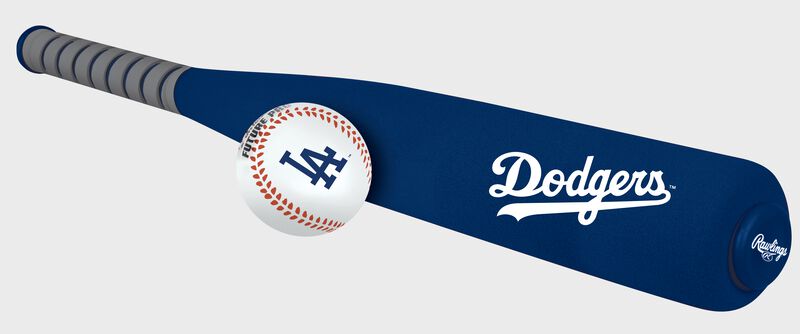 MLB Los Angeles Dodgers Foam Bat and Ball Set