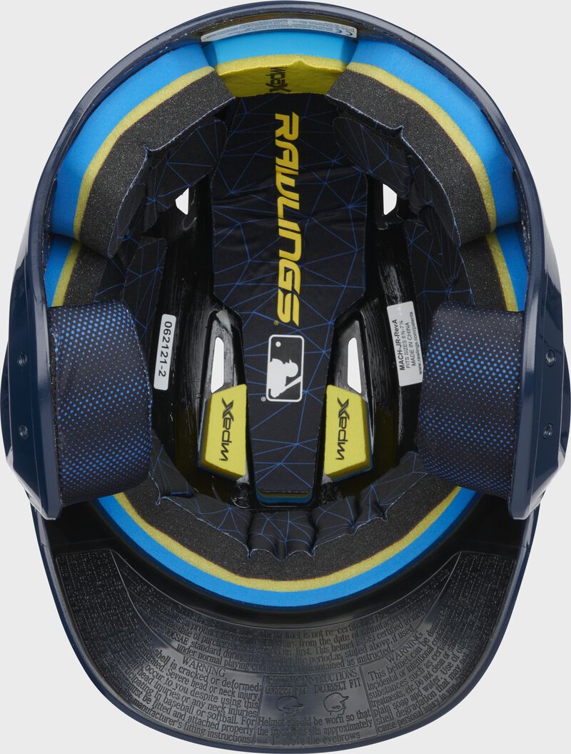 Rawlings Mach Gloss Batting Helmet, Senior & Junior Sizes