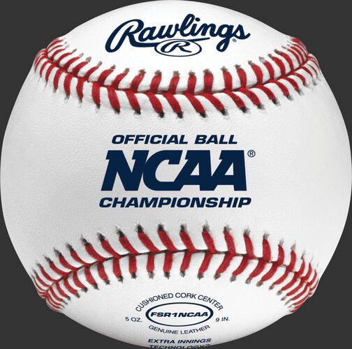 FSR1NCAA NCAA Flat Seam baseball with the Official NCAA logo