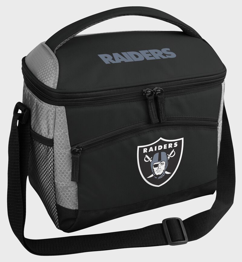 A Las Vegas Raiders 12 can soft sided cooler loading=