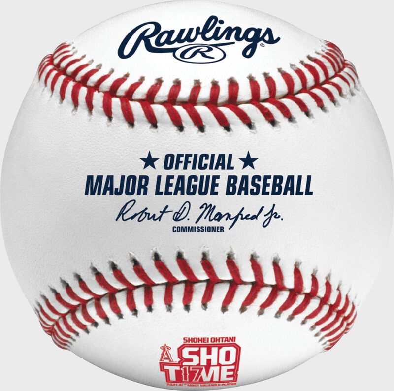 A MLB Shohei Ohtani 2021 AL MVP commemorative baseball - SKU: RSGEA-ROMLBSOMVP-R