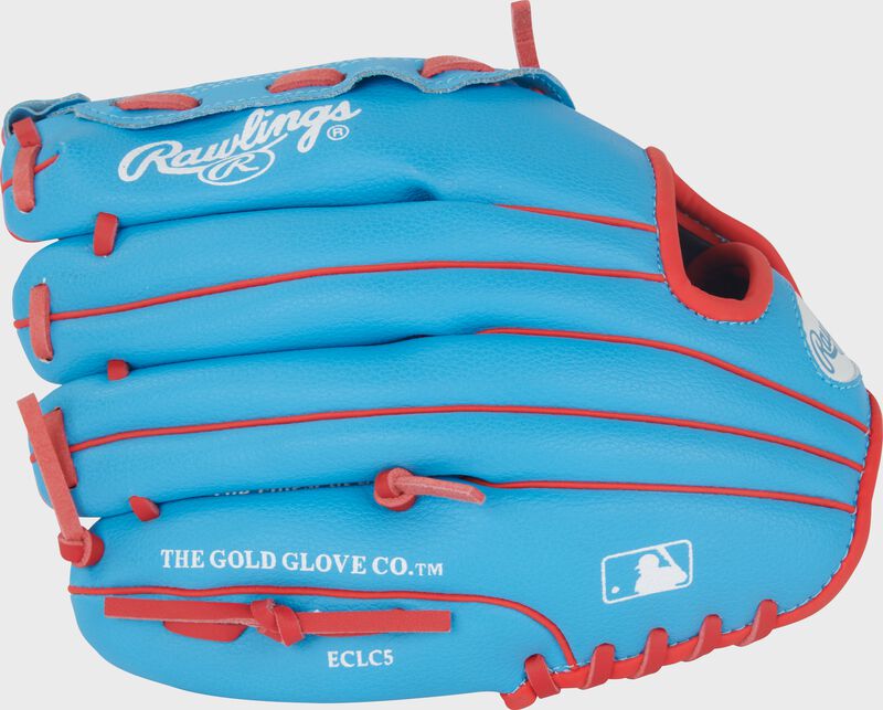 Back of a Rawlings Players Series 10.5-Inch Youth Glove