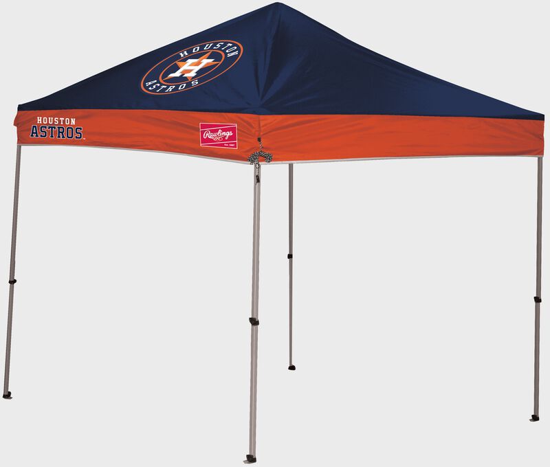 A Houston Astros 9x9 straight leg canopy