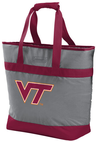 Rawlings Virginia Tech Hokies 30 Can Tote Cooler In Team Colors With Team Logo On Front SKU #07883111111