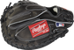 Back of a black Sean Murphy Gameday 57 Pro Preferred catcher's mitt with a red Rawlings patch - SKU: RSGPROSCM43BP-SM12 image number null