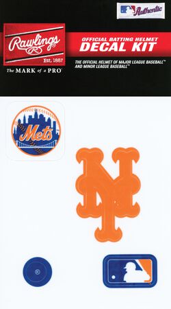Mlb New York Mets Decal Kit