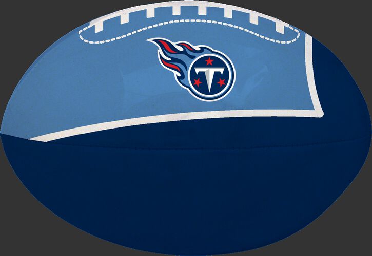 Navy and Blue NFL Tennessee Titans Football With Team Logo SKU #07831069114