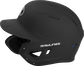 Left-side view of Mach Left Handed Batting Helmet with EXT Flap | 1-Tone, Black image number null