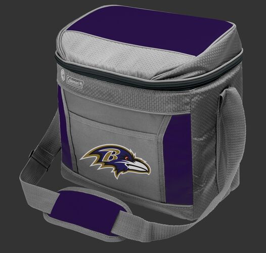 Rawlings Baltimore Ravens 16 Can Cooler In Team Colors With Team Logo On Front SKU #03291092111