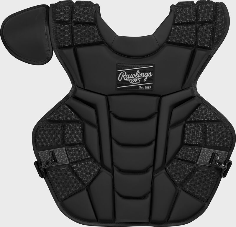 A black Mach chest protector