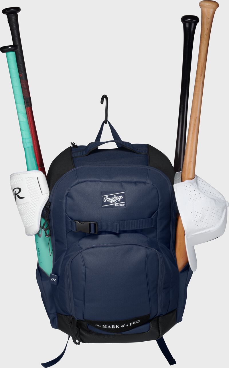 Rawlings Journey Players Backpack, Navy