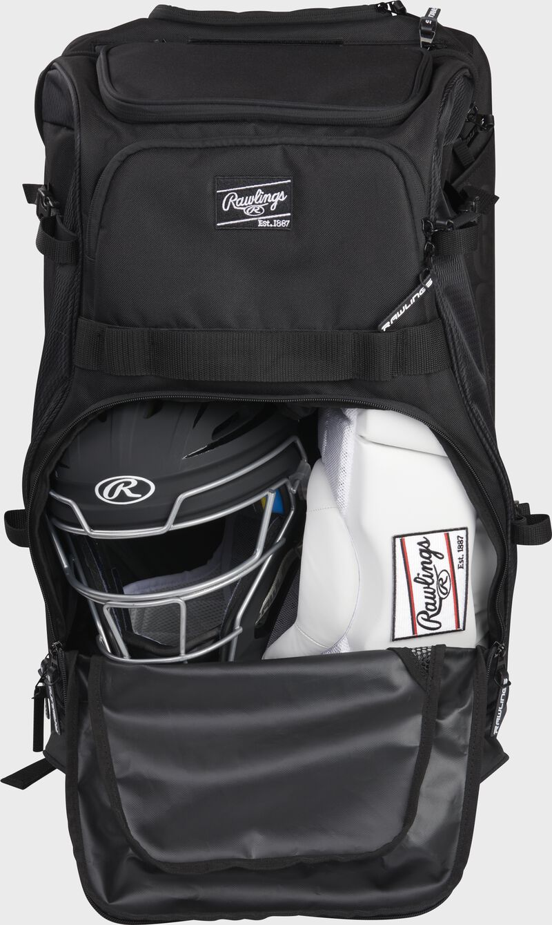 Rawlings Wheeled Catcher's Backpack