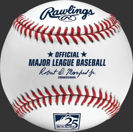 MLB 2018 Colorado Rockies 25th Anniversary Baseball