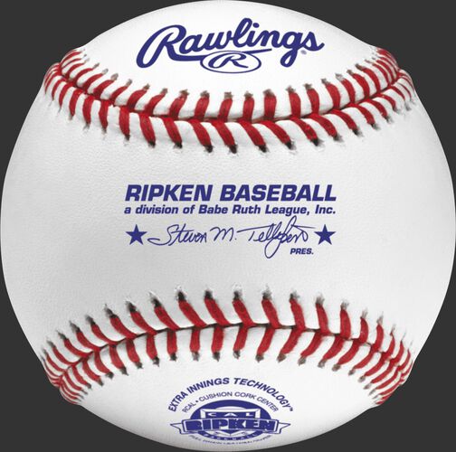 RCAL Cal Ripken youth tournament grade baseball with raised seams