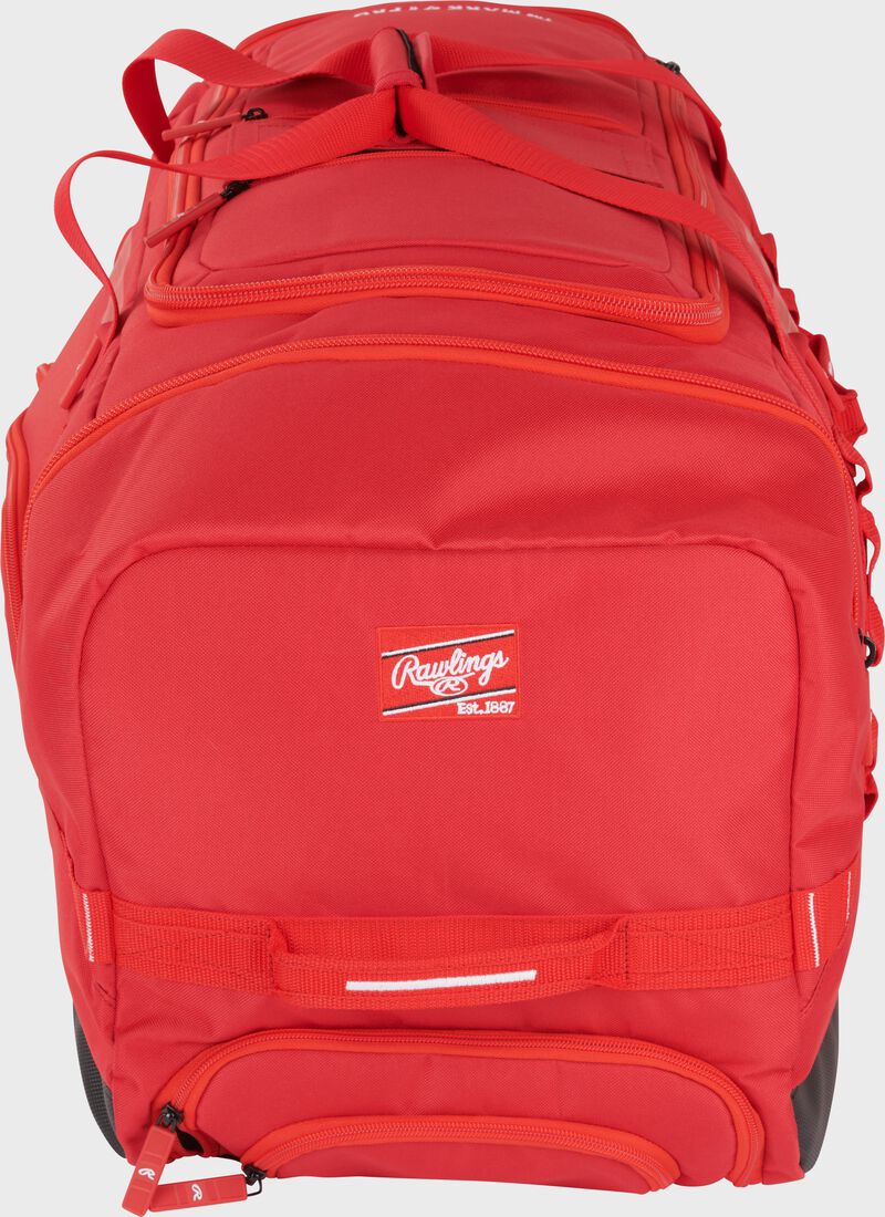 Yadi 2 Wheeled Equipment Bag, Scarlet